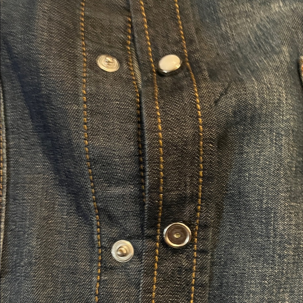 Givenchy Denim Button-Up Jacket - image 6